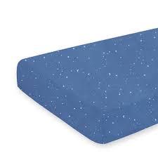 Bemini Matras overtrek stars bleu 70x140cm