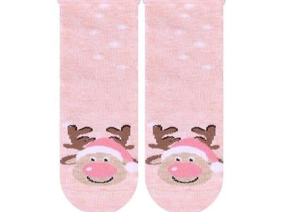 steven sokken Kerst sokken roze rendier Kopen