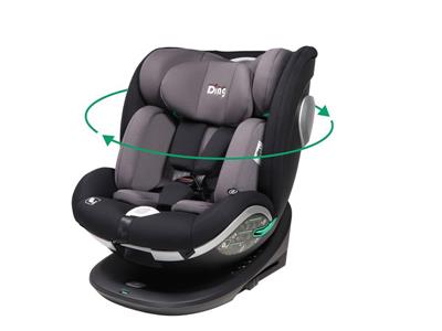 Ding DING - CAR SEAT - GR 0/1/2/3 - I-SIZE - 40-150 CM - MACE - GRIJS (0-36 KG) - 360 Kopen