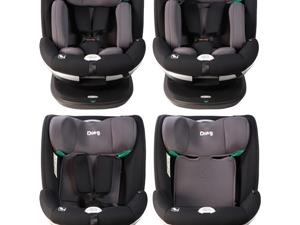 Ding DING - CAR SEAT - GR 0/1/2/3 - I-SIZE - 40-150 CM - MACE - GRIJS (0-36 KG) - 360