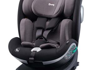 Ding DING - CAR SEAT - GR 0/1/2/3 - I-SIZE - 40-150 CM - MACE - GRIJS (0-36 KG) - 360